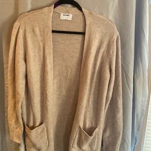 Very light pink cardigan